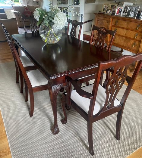 Mahogany Dining Room Set