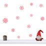 Snowflake Wall and Window Decals, Snowflake Sticker, Snow Window Decor, Snowflake Decorations,  Removable Christmas Vinyl Wall Decal Image 4