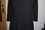 H&amp;M black skater off shoulders knee length dress size M UK12 EU40 Postage included