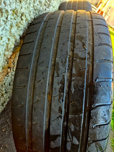 R20 5x120 BMW Style 405M staggered alloy wheels with tyres