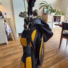 Golf clubs with Bag+Caddy
