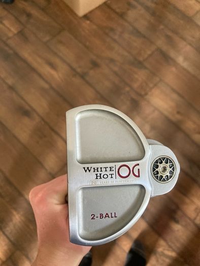 Left Handed Odyssey White Hot OG Putter