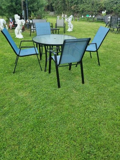 Garden table and chairs