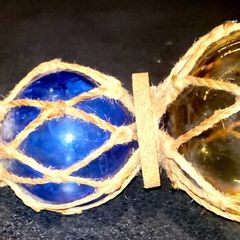 Original handblown glass fishing float
