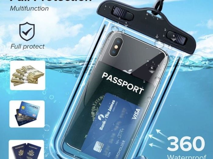 Waterproof Underwater Phone Case Dry Bag Pouch For Smartphones Universal swim
