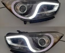 headlights headlamps hyundai i40 kia ceed i30 drl led repair fix