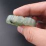 Vintage Carved Jade Elephant & Bird Shaped Decorated Stone Handcrafted Oriental Art Collectible Image 7