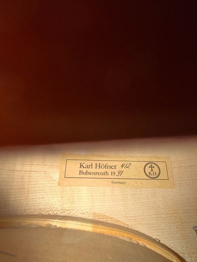 Karl Hofner full size H4/2 Cello
