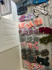 dog clothes jackets , 5 euro each