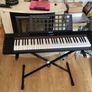 Yamaha Piaggero NP15 Portable Keyboard, Piano keys look, 61 Keys, USB connection, Black with Music stand and keyboard Stand  (Working Perfectly) Image 9