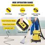 NEW SALE | Wet Dry Vacuum Cleaner, 5.3 Gallon 2 Peak HP, 4-in-1 Portable Shop Vacuum w/ Blow & Spray Function, Remote Control, HEPA & Sponge Filtration, 5 Brush for Household, Car Image 3