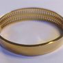 Gold-plated stainless Steel bracelet 28g New Image 4