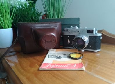 Zorki 4 VIDEO CLA Lens Jupiter 8 2/50 Refurbished Serviced Retro USSR Russian Soviet 35mm Rangefinder Analog Leica copy Film camera, 5650363