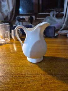 Vintage Milk Jug and Duckie Salt Dispenser