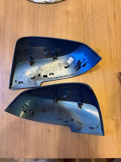 Genuine BMW F30 Mirror Caps Estoril Blue