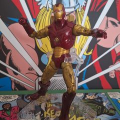 Marvel Legends Iron Man Custom Battle Damaged Action Figure
