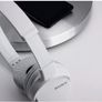 Sony MDR-ZX110AP Wired Overhead Headphones with Microphone, Neodymium Dynamic Drivers, Swivel Fold Design - White Image 3