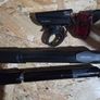 bike front and back light with 2 air pumps, good condition Image 5