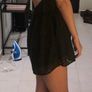 Green textured halter neck playsuit Image 4