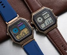 Casio Royale AE-1200 Bronze/Navy mod