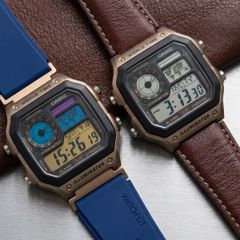 Casio Royale AE-1200 Bronze/Navy mod