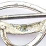 Vintage Sterling Silver Filigree Flower Brooch Image 5