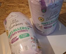 Little slumbers cotbed bedset, 2 X available