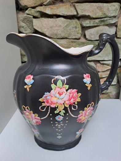 Antique Crown Devon Fielding water jug