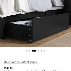 Malm Ikea (1 drawer) intact and visually 96.7%