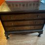 Antique mahogany chest of draws - 3 draws Image 3