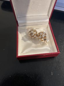 dior earrings tribal