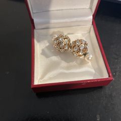 dior earrings tribal