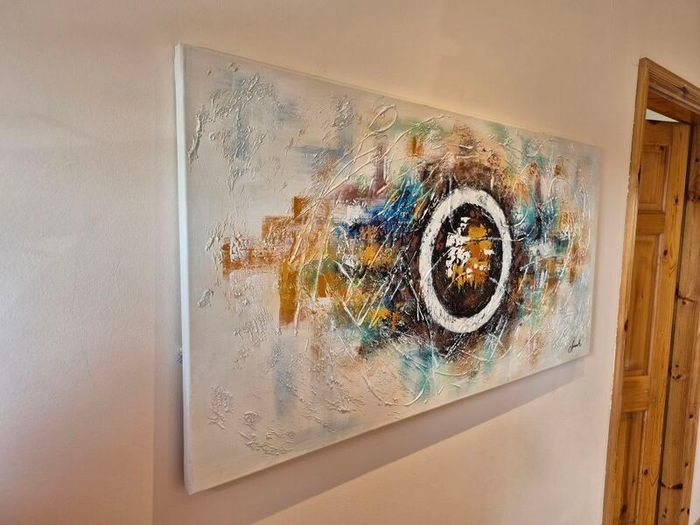 Large abstract painting