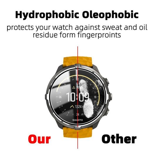 Tempered glass Protection for Suunto 9 Baro Screen Protector for Suunto 9 baro Smart Watch Protective Glass Film