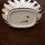 Stunning Vintage Silver and cream Georgian England Milk jug and sugar bowl set Image 7