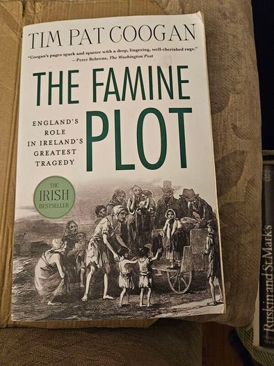 The Famine Plot. By Tim Pat Coogan.  Paperback In Good Condition. See Photos For Same.