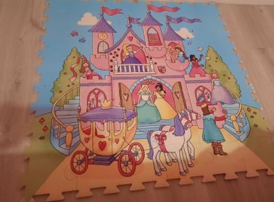 Princess Castle giant floor puzzle