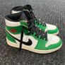 Jordan 1 Retro High Lucky Green UK4.5 USED Image 5