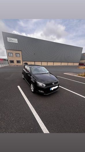 Black VW Polo 1.2L 2012
