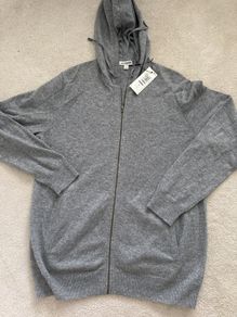 Brand new JAEGER cashmere hoodie size L