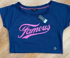 Brand New Navy Crop Top Size 10