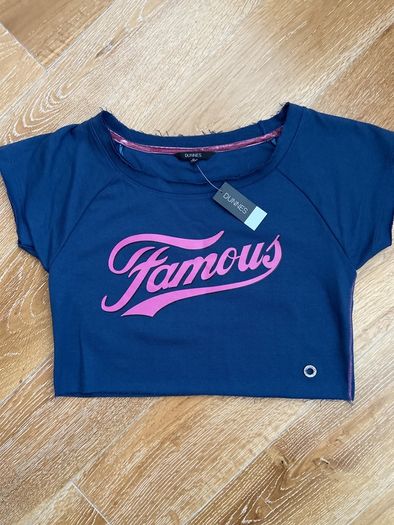 Brand New Navy Crop Top Size 10