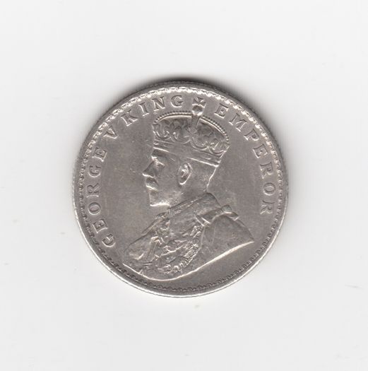 India, one rupee 1919, 91.7% Silver, (no 436)