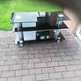 glass tv stand Image 6