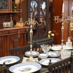 Pair of Vintage 5-Light Candelabra