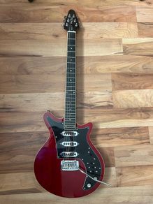 Harley Benton BM-75, Trans Red Deluxe Series
