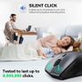 Wireless Mouse for Laptop, 4800 DPI Optical Computer Mice with 6 Adjustable Levels, 30 Months Long Battery Life 2.4G Cordless USB Silent Mouse for Notebook, PC, Office Home Work - Grey Image 3