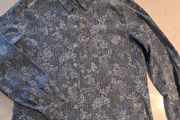 Basler silk blue Shirt M stunning