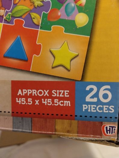 Traditionally Crafted Wood Works large Wooden Floor Puzzle