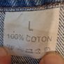 Vintage denim jacket with vintage metallica patch on back Image 5